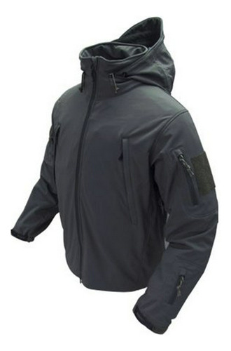 Chaqueta Táctica Condor Summit Soft Shell, Color Negro, Tall