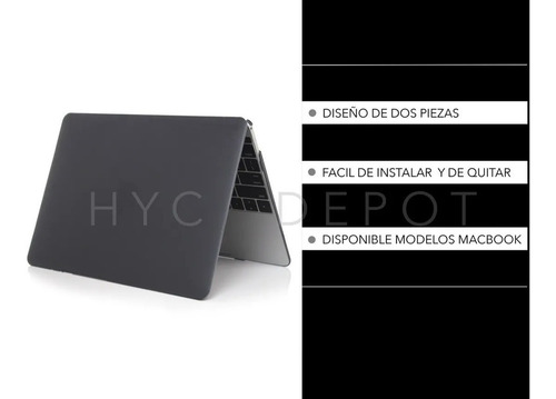 Protector Acrilico Macbook Air 13 (sin Touch Id) Clear/mate