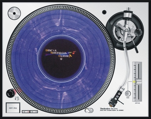 2 Feltros Durinhos Top P/toca Discos Djs Modelo Slipmat