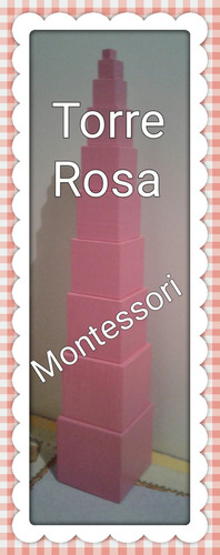 Torre Rosa Montessori, De Gran Venta En El Mercado