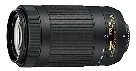 Imagen 2 de 6 de Accesorio Camara Lente Nikon Af Dx Nikkor 70 300 Mm