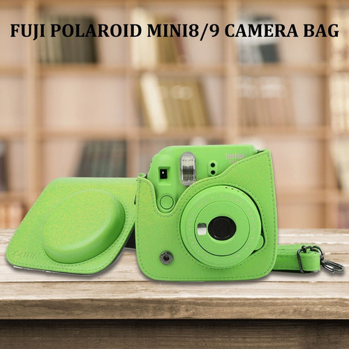 Para Fujifilm Fuji Instax Mini 8 9 Filme Camera Pu Bolsa De