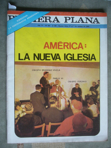 Estudiantes Lp Final De Copa / Primera Plana / 1968