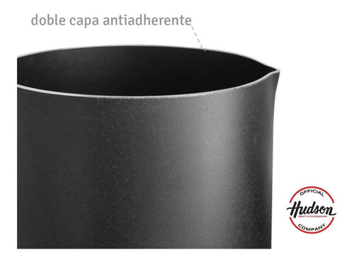 Imagen 4 de 9 de Jarro Hervidor Antiadherente Induccion Hudson 14 Cm Black