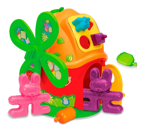 Brinquedo Infantil Casa Moinho De Atividades Gulliver 5014