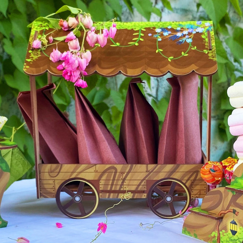 Imagen 2 de 10 de Kit Mesa Dulces Candybar Mini En Mdf Impreso Alta Calidad M1