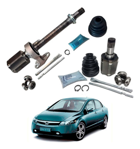 Kit Tulipa Honda New Civic 1.8 16v 2006 A 2011 Manual