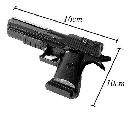 Pistola Águila Del Desierto Para Armar De 16cm - 43 Piezas