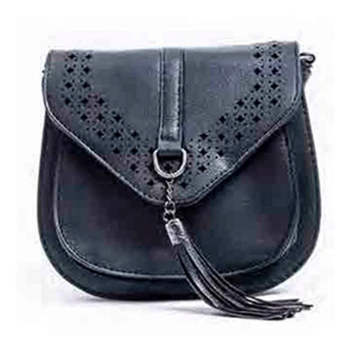 Bandolera Dtr Pu Redondeada Calada Flecos Ct Mmk 18025 Pmc