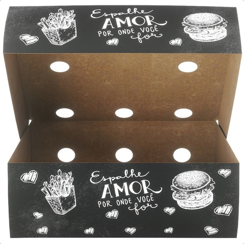 Embalagem Para Doces Festa Viagem Giz 12x12 P 300g - 100un