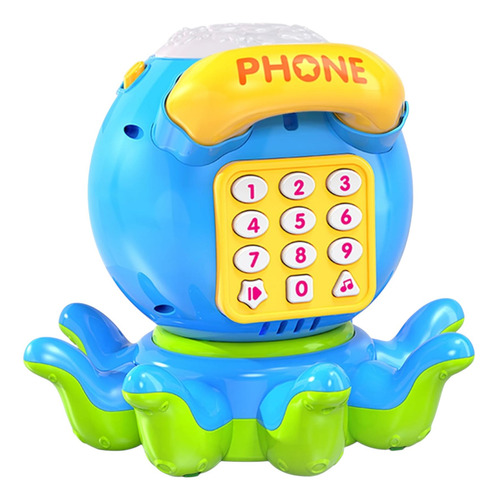 Juego Interactivo Didáctico Pulpo Con Luz Y Sonidos
