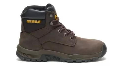 Bota Caterpillar Model 2190 Couro Legitimo Bico Pvc Palmilha