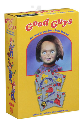 Chucky Clásico Articulado Con Accesorios