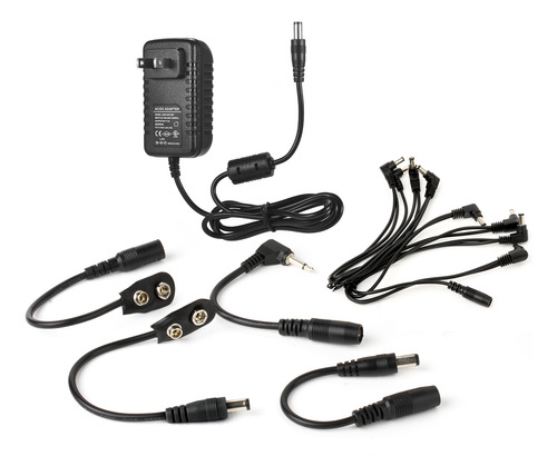 Adaptador De Corriente, Cables De Polaridad Invertida, Clip