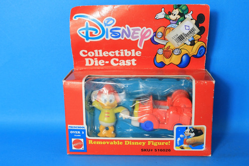 Carrito Disney Collectible Die Cast Pato Donald Mattel