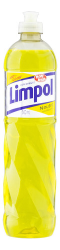 Detergente Limpol Neutro líquido em squeeze 500 mL