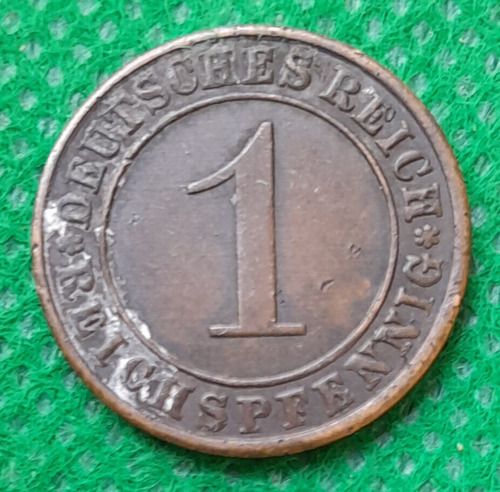 Moneda De 1 Reichspfennig. Alemania Año 1931. Excelente Esta