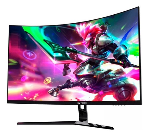 Monitor Gamer Teros Te-3180n, 27  Fhd, 165hz, 1ms, Curvo