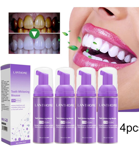 Imagen 1 de 9 de Kit De Blanqueamiento Dental Blanc Oral Care De 4 Unidades