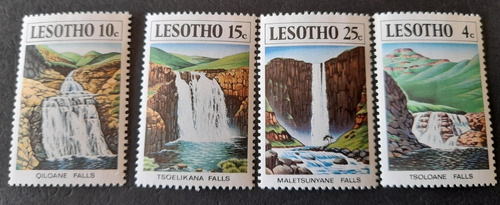 Sello Postal - Lesotho - Cascadas - 1978