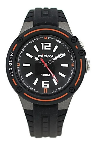 Reloj Mistral Gax-caf-01 Analógico Luz Led 100m Casiocentro