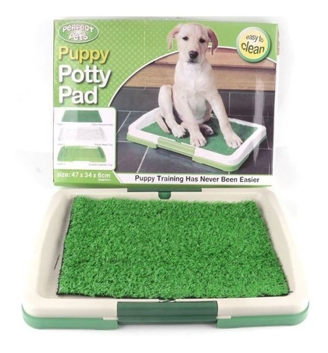 Tapete Grama Artificial Para Perros Cachorros 47 Cm