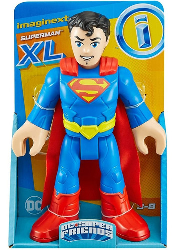 Imagen 4 de 5 de Super Friends Xl The Flash Superman Batman Imaginext Gpt41