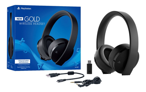 Imagen 7 de 9 de Auriculares gamer inalámbricos PlayStation Gold CUHYA0080 black