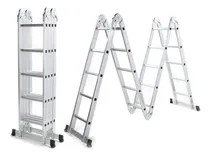 Comprar Escalera Andamio Aluminio Multifuncion 20 Escalones Total