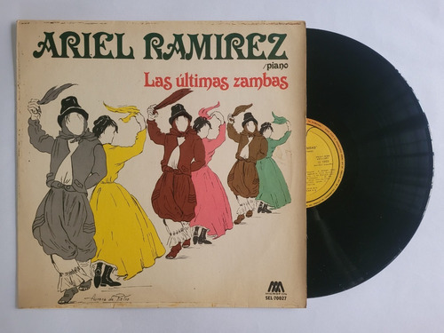 Ariel Ramirez Piano Las Ultimas Zambas Vinilo Lp Folklore