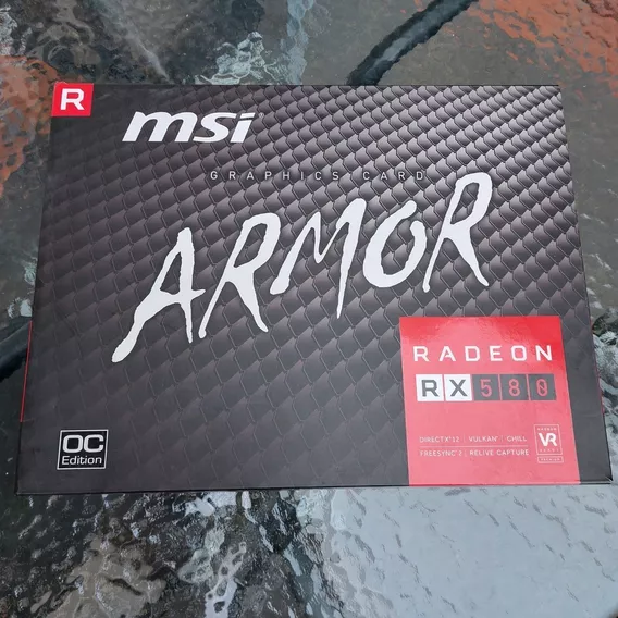 Placa De Video Amd Msi Armor 2x Radeon Rx 580 8gb Gddr5