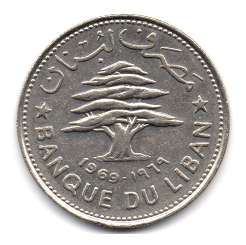Líbano 50 Piastras 1969