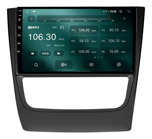 Central Multimidia Gol G6 Saviero Android 13 2gb Carplay 9p