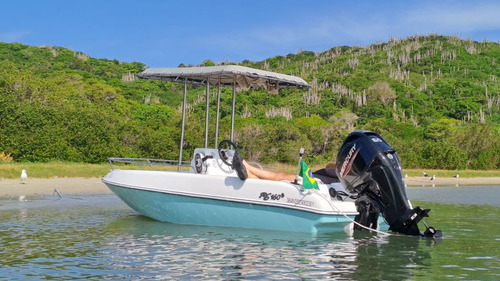 Lancha Rs 160 Fishing Com Motor Mercury 50 Hp Com Trim 0km