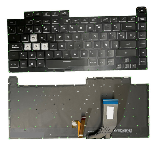Teclado Compatible Con Asus Rog Strix G15 G512li G512lu G512