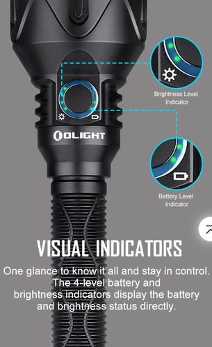 Linterna Olight Javelot (pro 2 2500 Lms) (turbo 1300 Lms) Linterna de color Javelot Pro 2 Color de luz Blanco