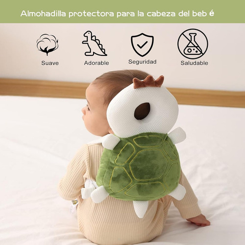 Mochila Protectora De Cabeza Para Bebe, Almohadillas Para Or