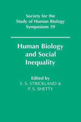 Libro Society For The Study Of Human Biology Symposium Se...