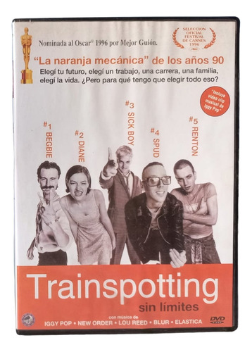 Dvd Película Trainspotting, Sin Límites 