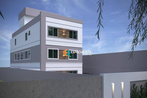 Cobertura Com 2 Dormitórios À Venda, 126 M² Por R$ 290.000,00 - Novo Centro - Santa Luzia/mg - Co0050