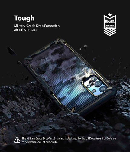 Imagen 5 de 9 de Case Ringke Fusion X Design Galaxy A32 5g - Importado De Usa