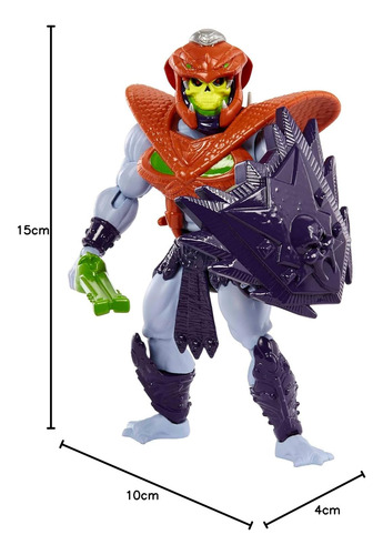 Mattel Masters Of Universe Skeletor Armadura De Serpiente (Usado)