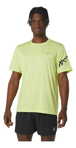 Polo Asics Icon Ss Top Glow Yellow/performance Black Hombre