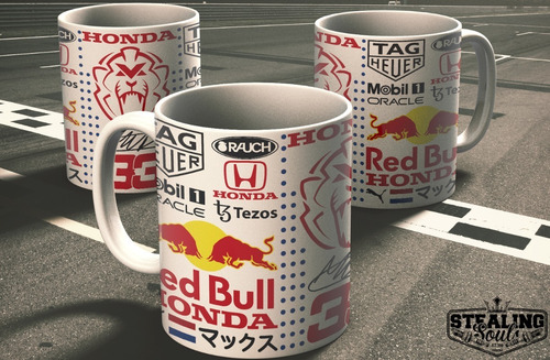 Imagen 2 de 3 de Taza Porcelana Fierrera - Max Verstappen #07 | Formula 1 F1