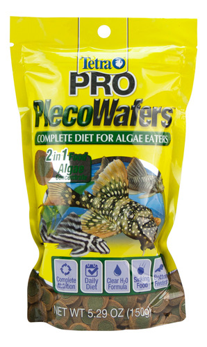 Alimento Tetra Tetrapro Pleco Wafers 150g Alga Peces Fondo