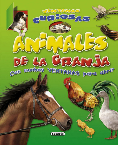 Animales De La Granja ( Libro Original ), De Aa.vv, Aa.vv. Editorial Susaeta En Español