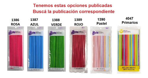 Imagen 6 de 6 de Palitos Popcakes Y Chupetines (lollipop Treat Sticks) Primar