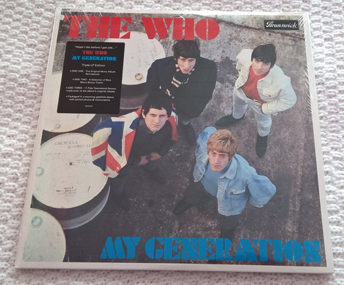 Lp Vinil The Who My Generation 3 Discos Europeu Lacrado