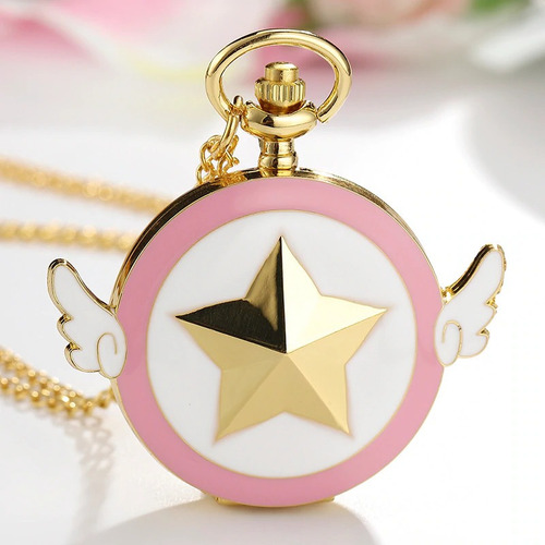 Sakura Card Captor - Reloj De Bolsillo Anime Kero Cosplay 01