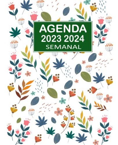 Agenda 2023-2024 Semenal: 2 Años Grande Formato A4 | Agenda